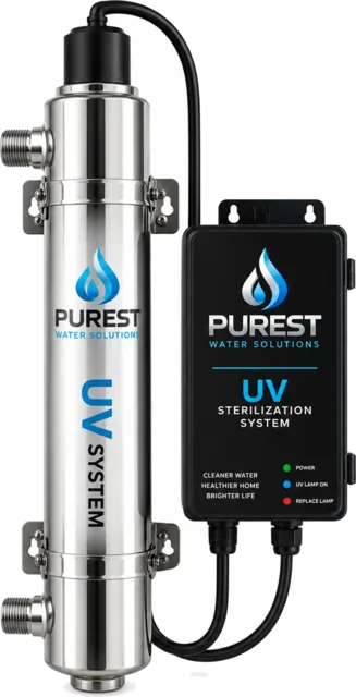 Purest UV stainless steel ultraviolet chamber with control box
