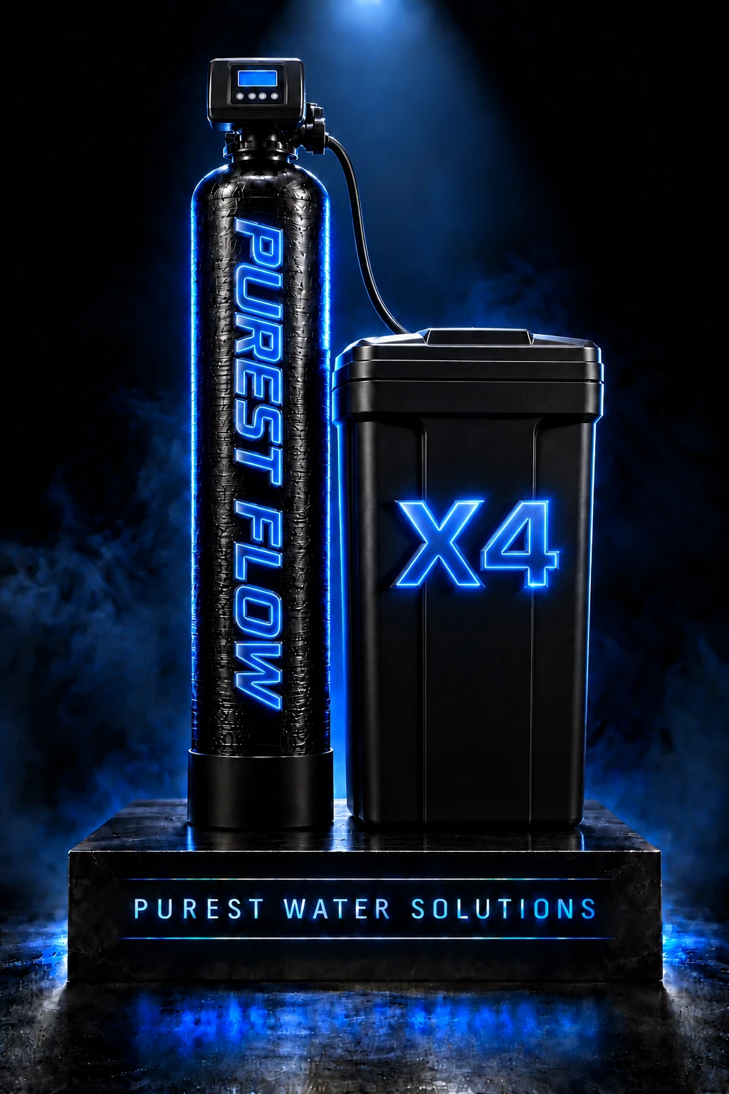 Purest Flow X4 whole house filtration and softening system